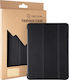 Tactical Tri-Fold Flip Cover Μαύρη (iPad 2019/2020/2021 10.2'')