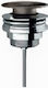 Eurorama Pop Up Valve Sink Black R0338-410