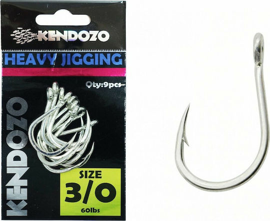 Kendozo Lures Heavy Jigging Hook Set de Ancore pentru Pescuit 14buc No3