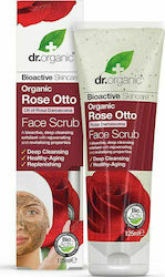 Dr.Organic Rose Otto Scrub for Face 125ml Dr.Organic Rose Otto Scrub for Face 125ml