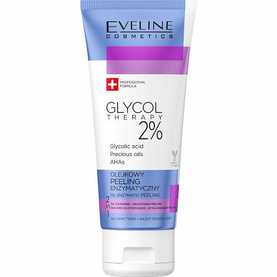 Eveline Glycol Therapy 2% Öl Enzymatische Gesichtspeeling Creme 100ml