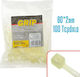 Grip Plastic Cable Ties 60mmx2mm in Transparent Colour 100pcs 1021.095
