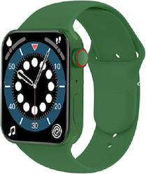 T100 Plus Smartwatch με Παλμογράφο (Πράσινο)