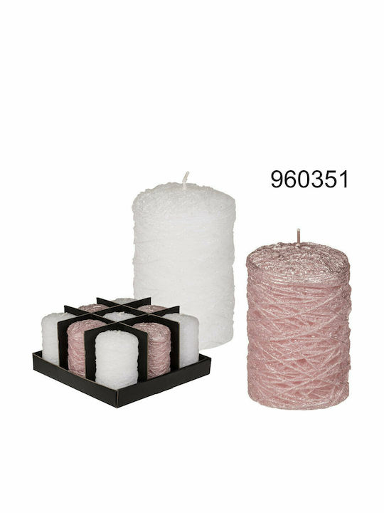 Christmas Candle 10x6.6cm (Μiscellaneous Colors)