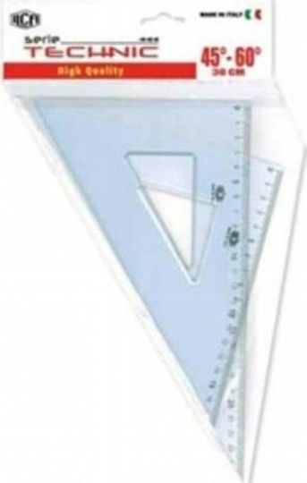 Ilca Set of 2 Geometric Instruments Plastic Transparent Ilca Νο 167/36