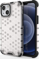 Hurtel Honeycomb Armor Back Cover Silicon Trans...