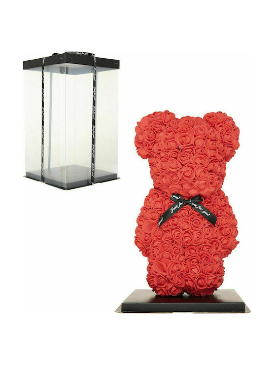 Red Teddy Bear of Roses 35cm OEM