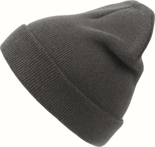 863 Wind Beanie Männer Beanie Gestrickt in Gray Farbe