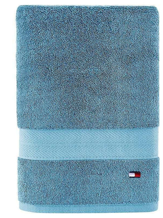 Tommy Hilfiger Hand Towel Legend 9501790 40x60cm. Ice Blue Weight 540gr/m²