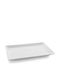 GTSA Soley Platou De Servire Rectangular Din Porțelan Alb 44x30cm
