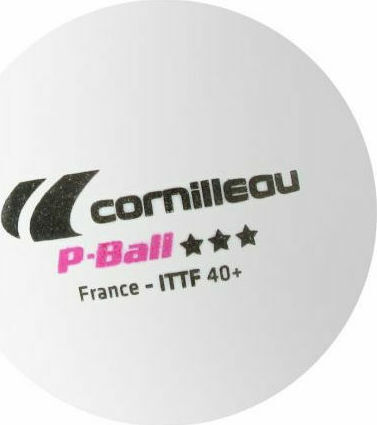 Cornilleau P-Ball ITTF 310550 Μπαλάκια Ping Pong 1-Star 3τμχ