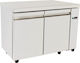 Niki Inox Workbench Fridge Without Motor H88xW121xD80cm