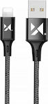 Wozinsky Geflochten USB-A zu Lightning Kabel Schwarz 2m (WUC-L2B)