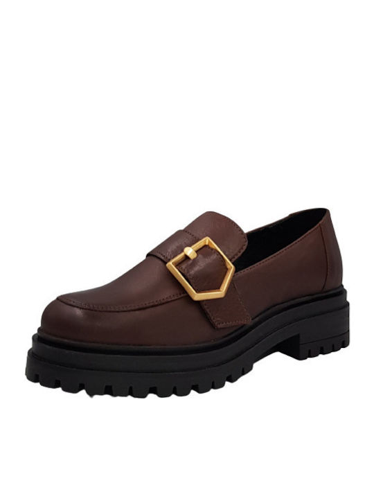 Creator Moccasin Oxford Brown S-3505 EBANO