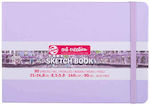 Royal Talens Skizzenblock Skizzenbuch Art Creation Sketch Book Pastellviolett 21x15cm 80 Blätter