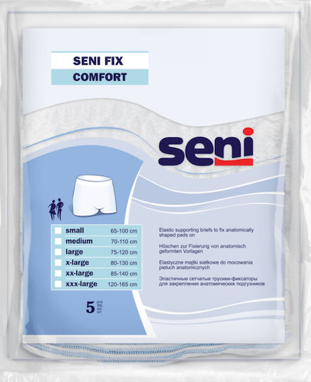 Seni Fix Comfort Εσώρουχα Ακράτειας XLarge 5τμχ