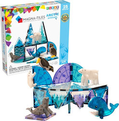Magna-Tiles Magnetic Construction Toy Clear Colors Arctic for Children 3+ Years