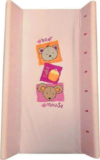 Lorelli Σκληρή Αλλαξιέρα Bear Cake Mouse 1013025 από Ύφασμα Pink 50x70cm