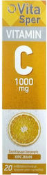 Vitasper Vitamin C Βιταμίνη για Ενέργεια & Ανοσοποιητικό 1000mg Πορτοκάλι 20 αναβράζοντα δισκία