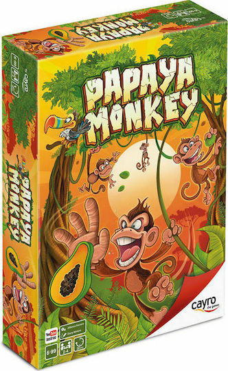 Επιτραπέζιο Παιχνίδι Papaya Monkey για 2-4 Παίκτες 6+ Ετών (EN) Cayro