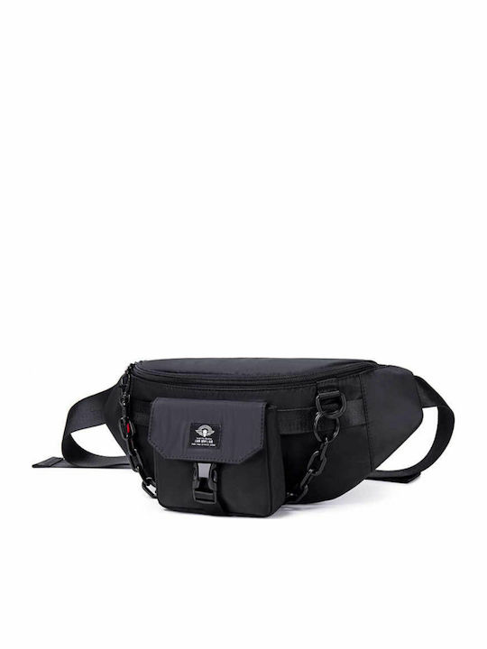 Super Five Herren Bum Bag Taille Schwarz