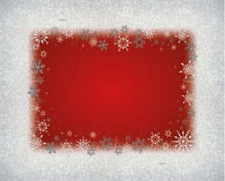 Saint Clair Weihnachtliches Tischtuch mit Flocken Saint Clair Weihnachtliches Tischtuch mit Flocken