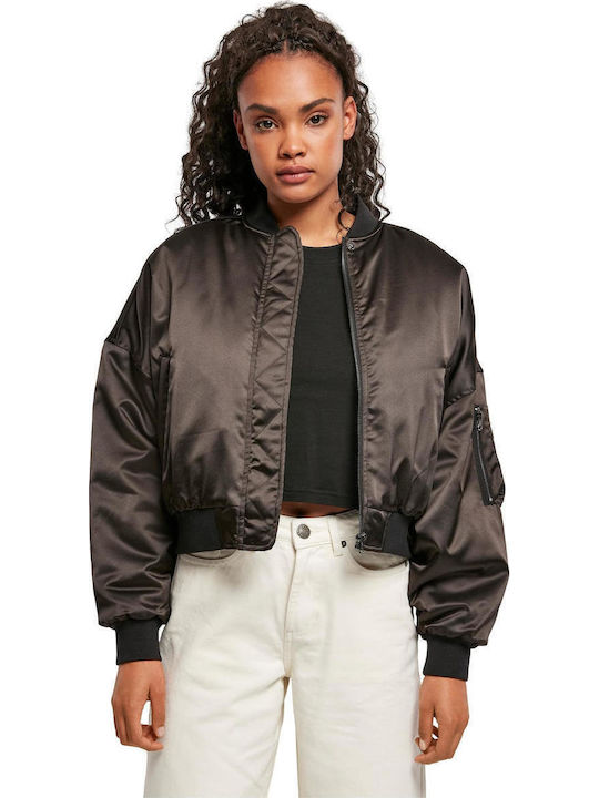 Urban Classics Women's Short Bomber Jacket for ...