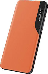Hurtel Eco Leather View Πορτοκαλί (Galaxy A22 4G) Hurtel Eco Leather View Πορτοκαλί (Galaxy A22 4G)