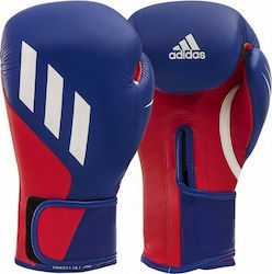 Adidas Hybrid ADISPD250TG Γάντια Πυγμαχίας από Συνθετικό Δέρμα για Αγώνα Μπλε