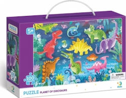 Kids Puzzle Πλανήτης Δεινοσαύρων for 5++ Years 100pcs Dodo