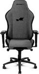 Drift DR275 Fabric Gaming Chair with Adjustable Arms Cloud