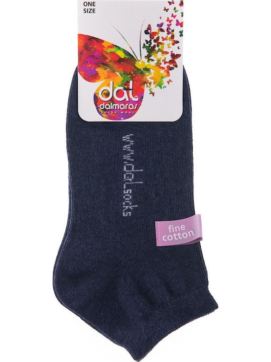 Dal 904L Damen Einfarbige Socken Jean 1Pack