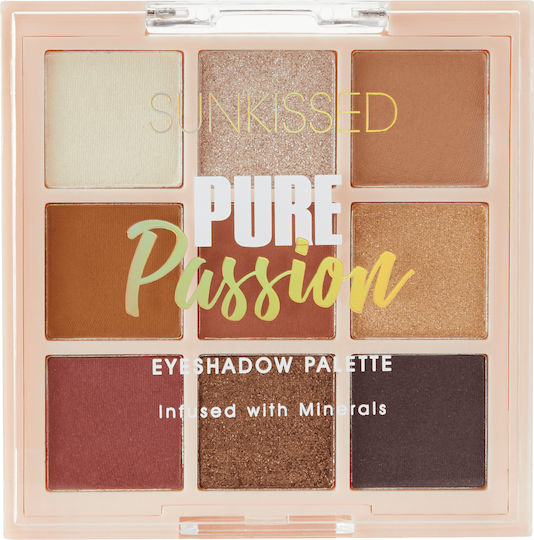 Sunkissed Pure Passion Palette mit Lidschatten in Gepresster Form 9gr