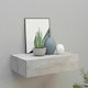 Shelf Wall Grey 40x23.5x10cm