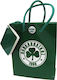 Stamion Παναθηναϊκός BC Paper Bag for Gift with Theme "Football" Green