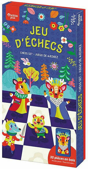 Brettspiel Chess Set für 1-2 Spieler 5+ Jahre (EN) Auzou