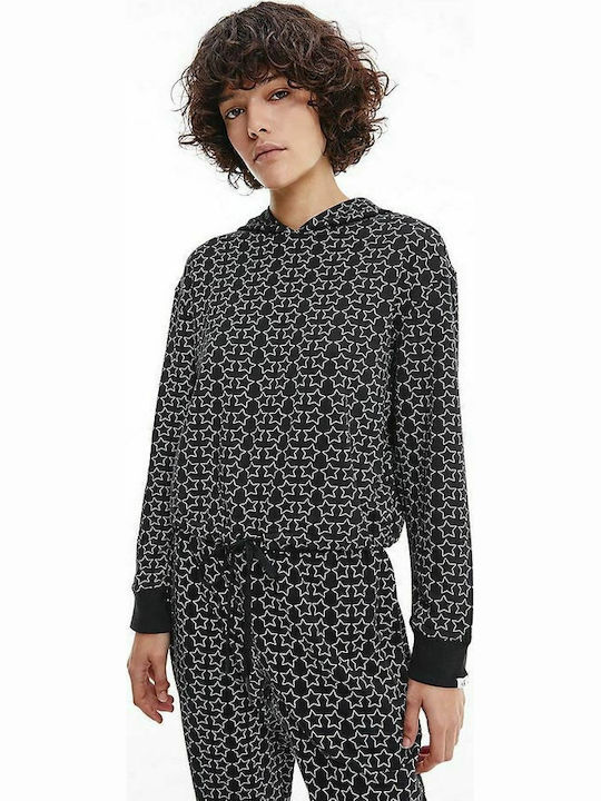 Calvin Klein Pentru Femei Bluză Pijamale Neagră