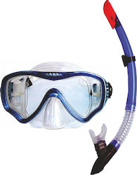 Zanna Toys Μάσκα Θαλάσσης με Αναπνευστήρα σε Μπλε χρώμα
