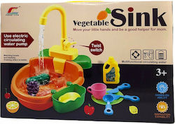 Cooking Toy / Kitchen Utensils Vegetable Sink for 3+ Years Old 6061