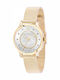 Maserati Epoca Damen Uhr mit Gold Metallarmband