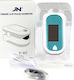 JN P-08 Fingertip Pulse Oximeter with OLED Display Green