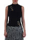 Pinko Australia Women's Blouse Sleeveless Black