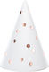 Dots Partyhüte 6Stück CPP23-008Roségold