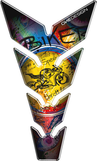 Puig Throttle Adhesive Tank Protection Universal Medium Multicolour
