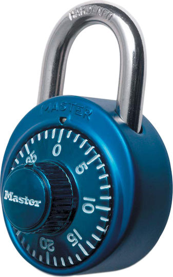 Master Lock 1533D Lăcăt Τavă Combinație Albastru 38mm Blue 1buc