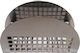 Karvounis Metallic Napkin Holder Silver 14.5x15cm 96122
