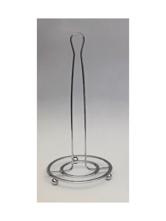 Karvounis Metallic Paper Towel Holder Silver DFW3008