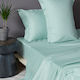 Palamaiki Luxe Sateen Σετ Σεντόνια Υπέρδιπλα 240x270εκ. Mint (4τμχ)