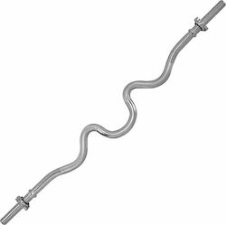 Tunturi ​Curl Bar Φ30mm 7.6kg 120cm Length with Spinlock