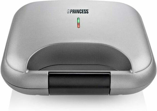 Princess 127003 Sandwich Maker pentru for 2 Sandwiches Sandvișuri 750W Inox